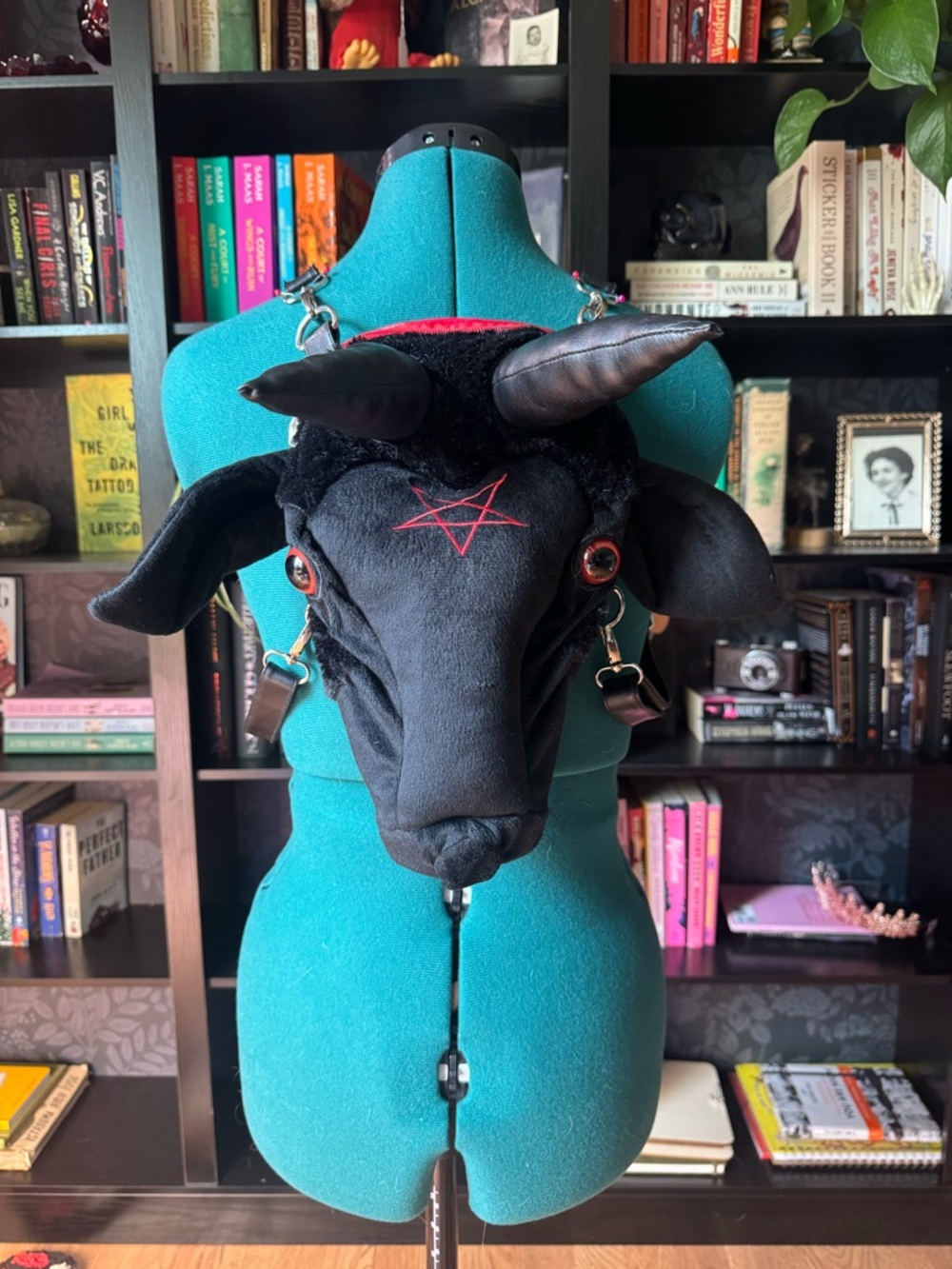 Kreepsville Baphomet Plush Backpack